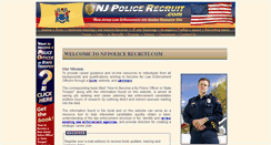 Desktop Screenshot of nj-police-recruit.com